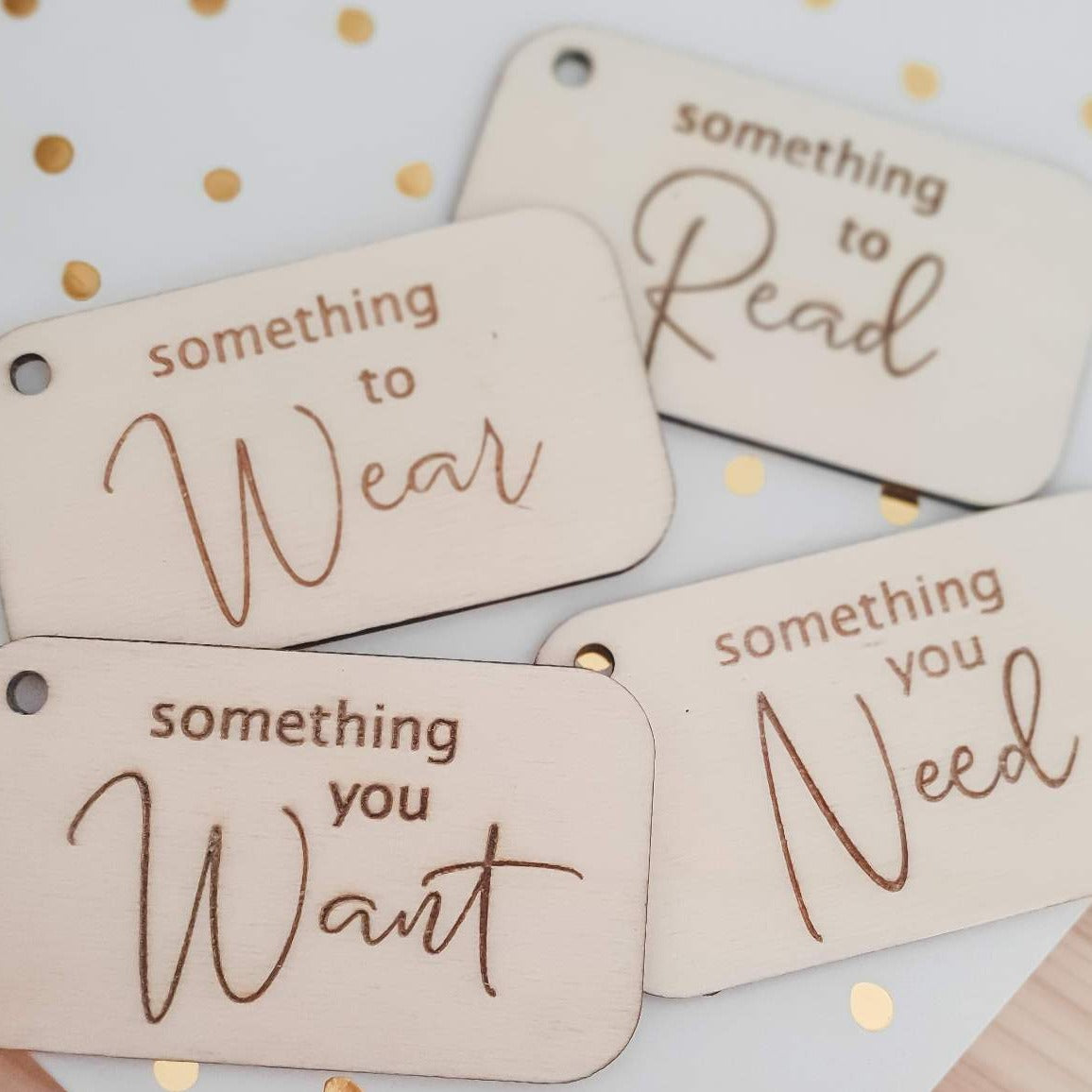 Simple Minimalist Christmas Gift Tags