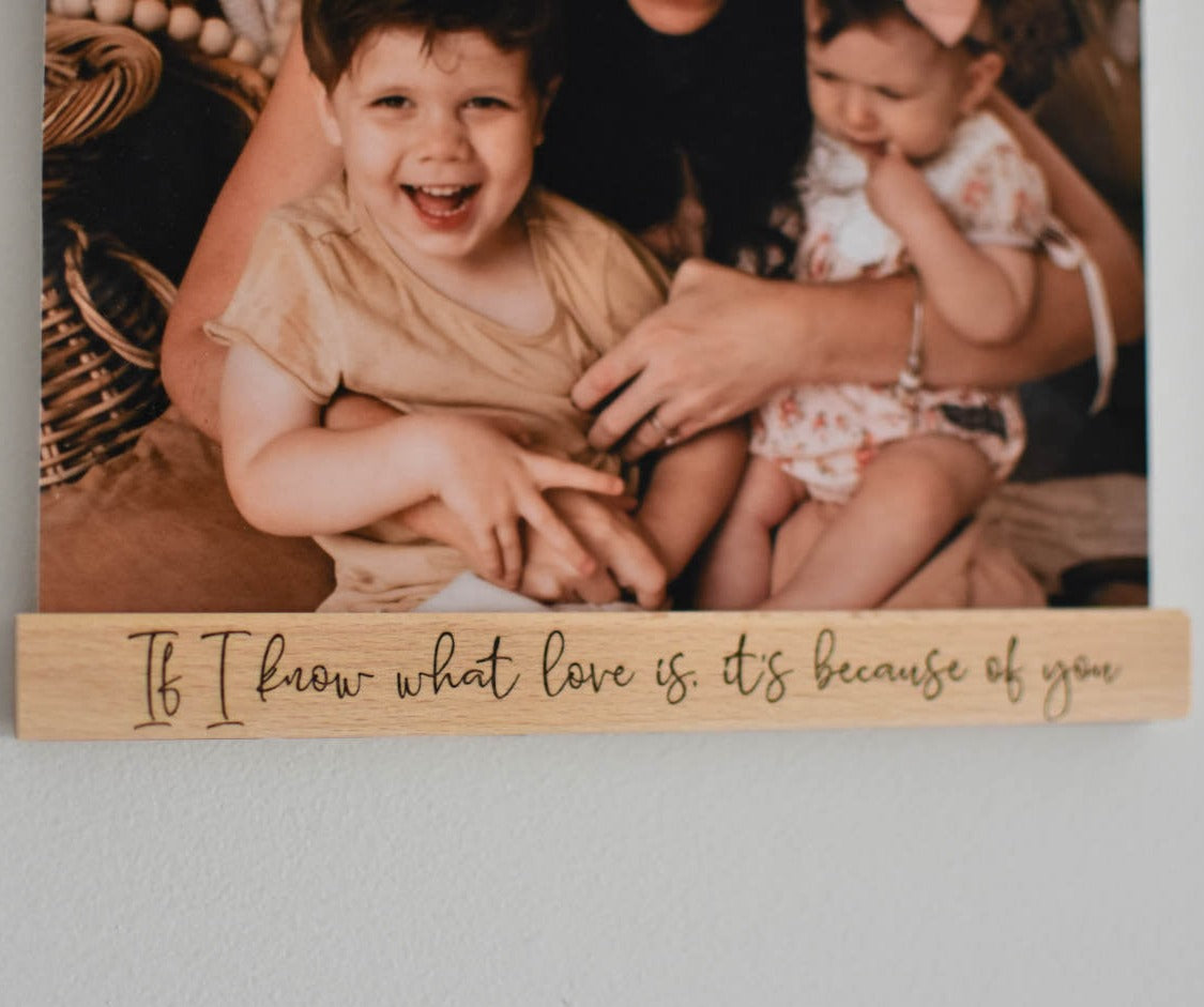 Hanging Frames only with quote