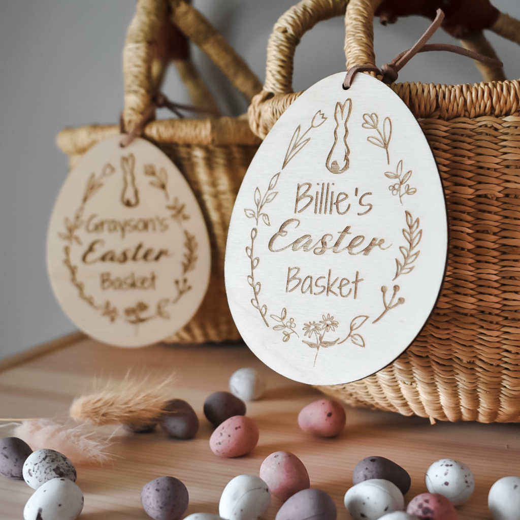 Easter Basket Tags