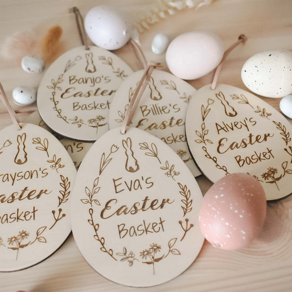 Easter Basket Tags