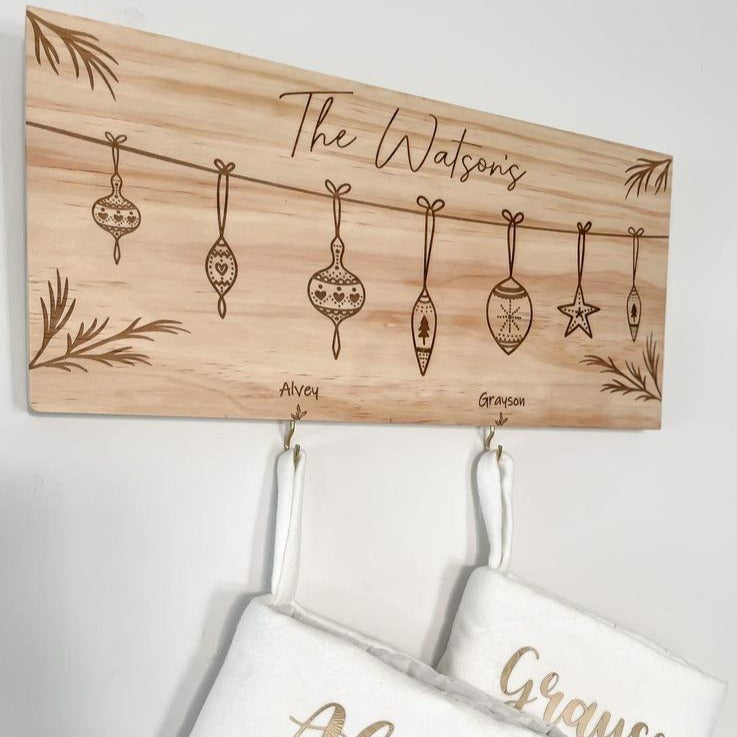 Christmas Stocking wall hanger