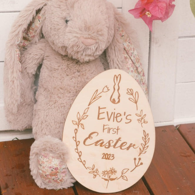 First Easter plaque