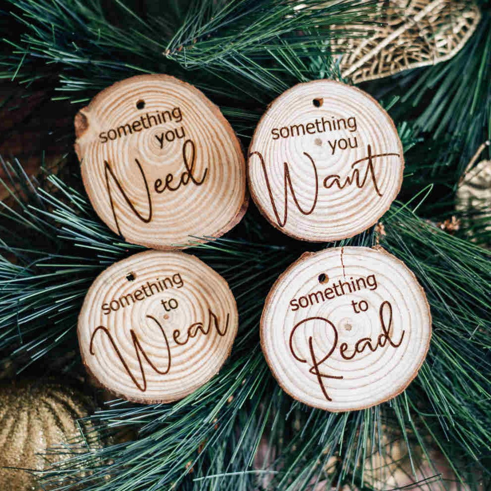 Rustic gifting tags