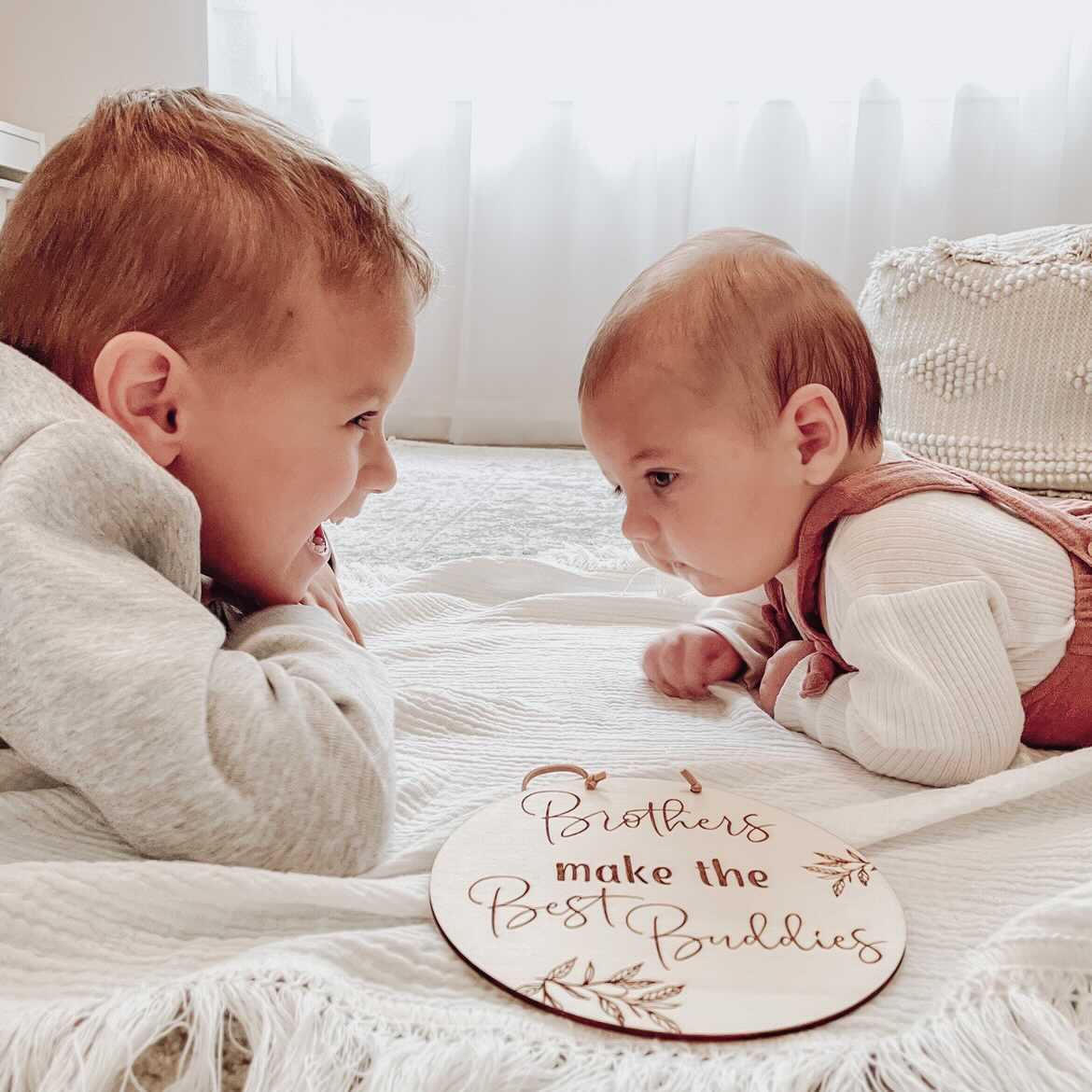 Brothers hanging Plaque