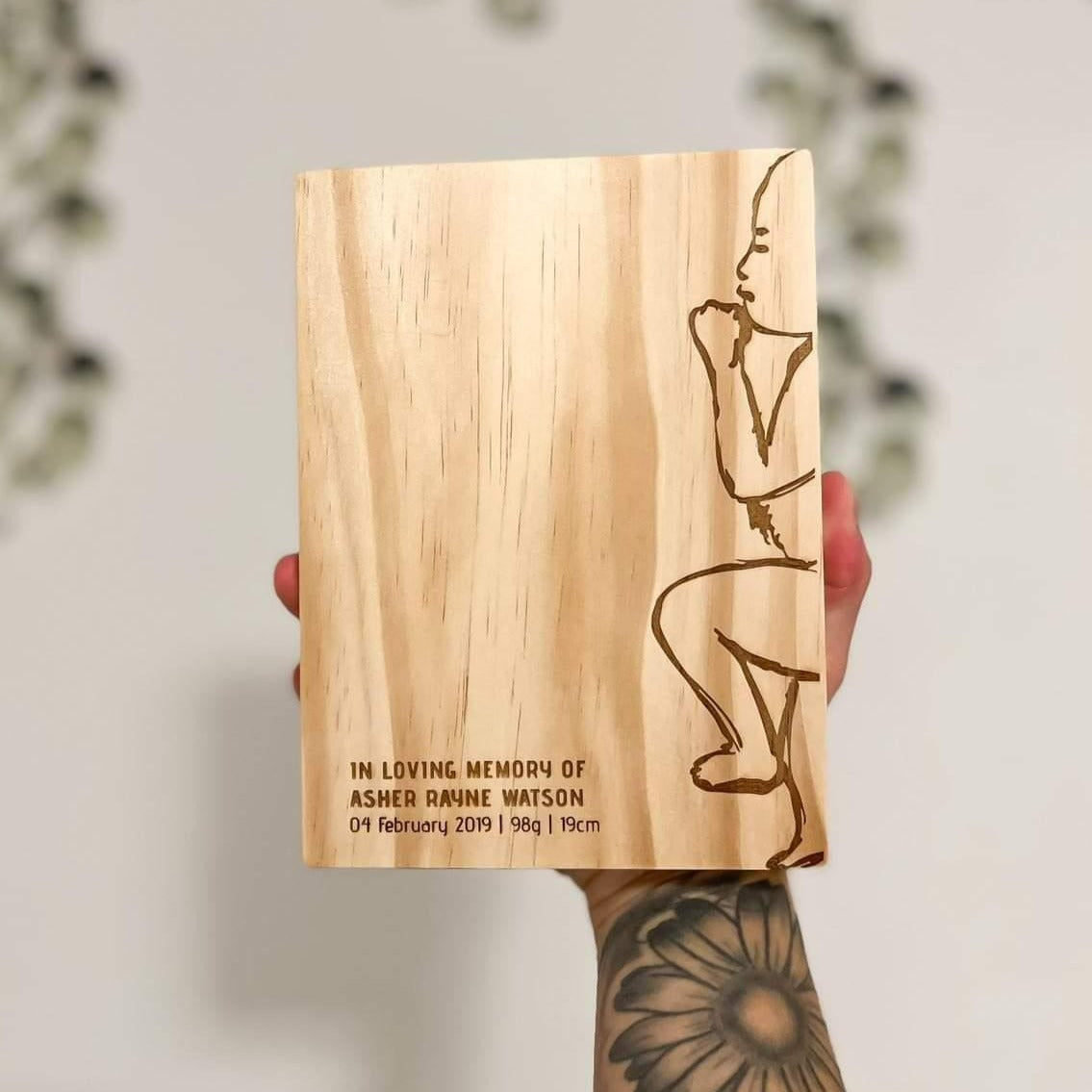 Baby Memorial Plaque