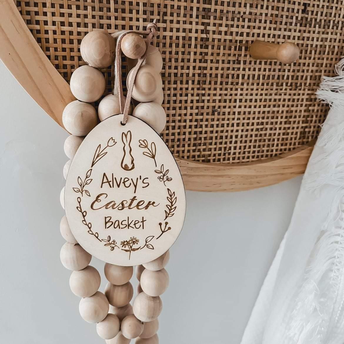 Easter Basket Tags