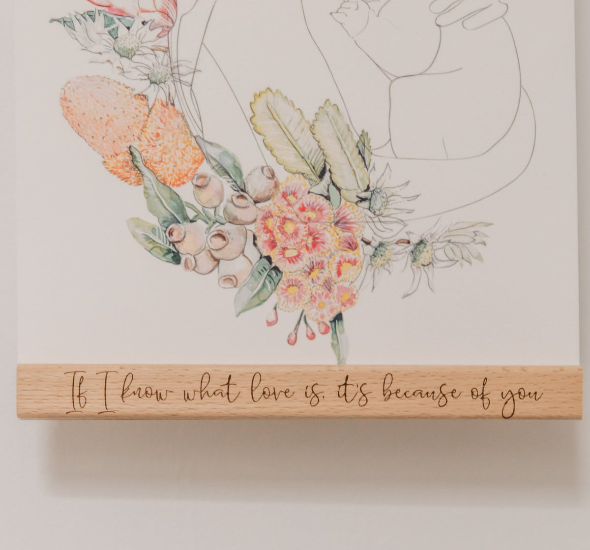 Hanging Frames only with quote