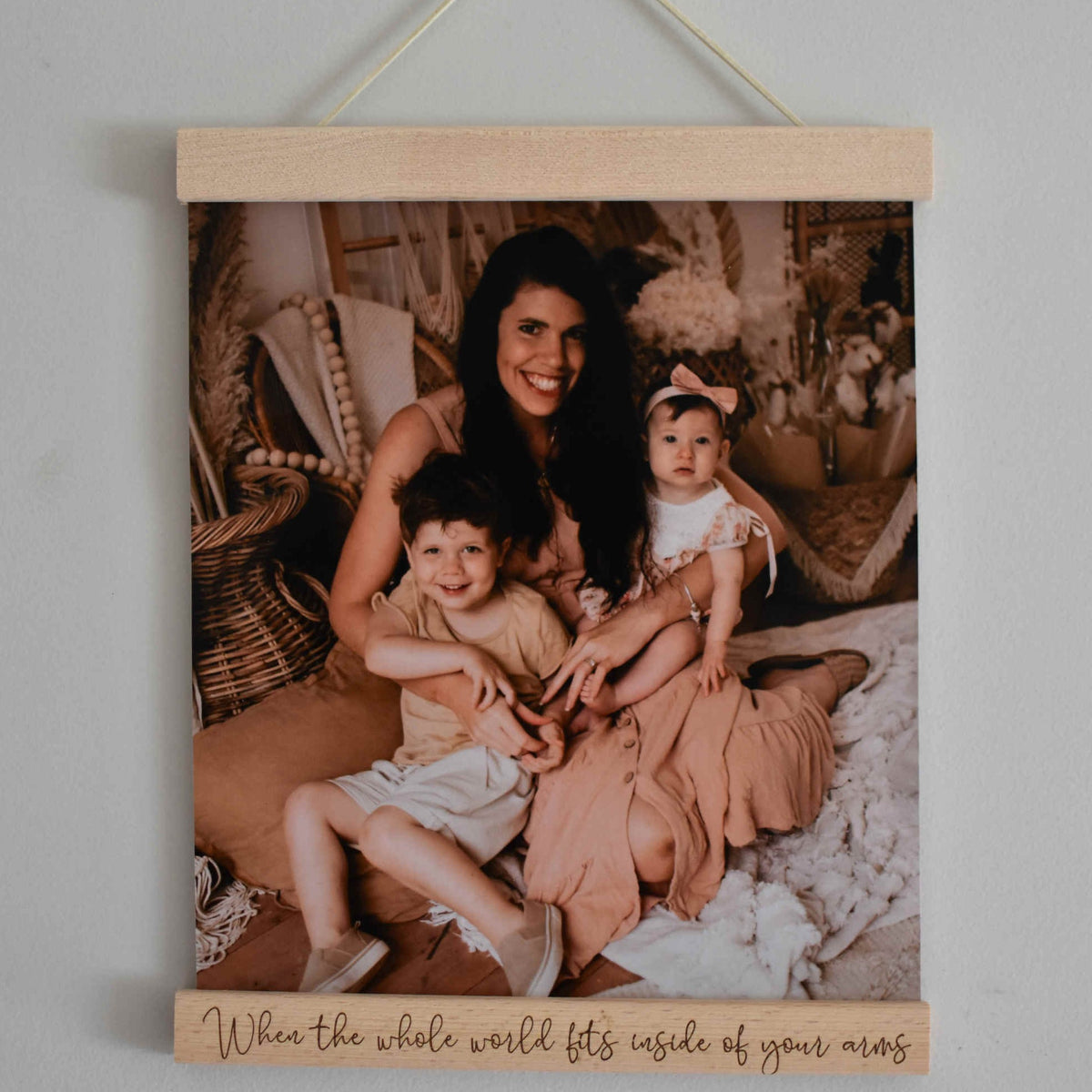 Hanging Frames only with quote