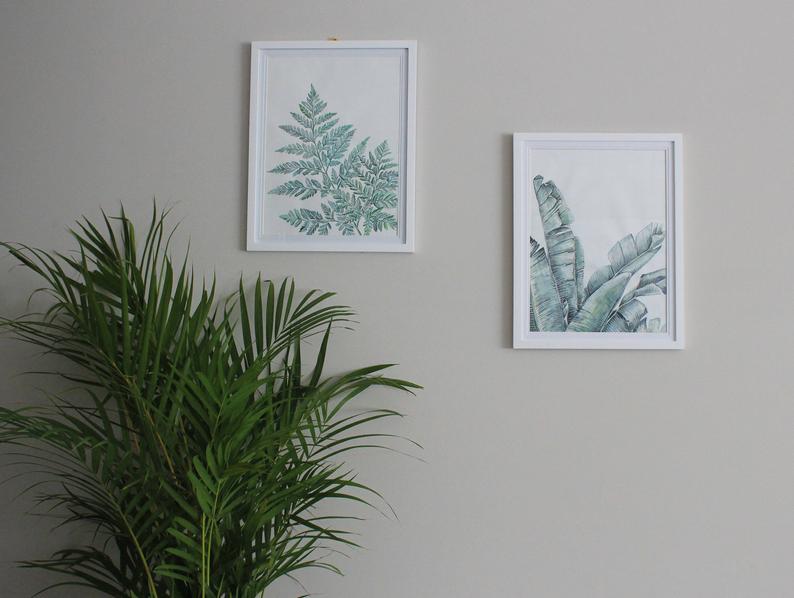 Tropical Loving Palms Print