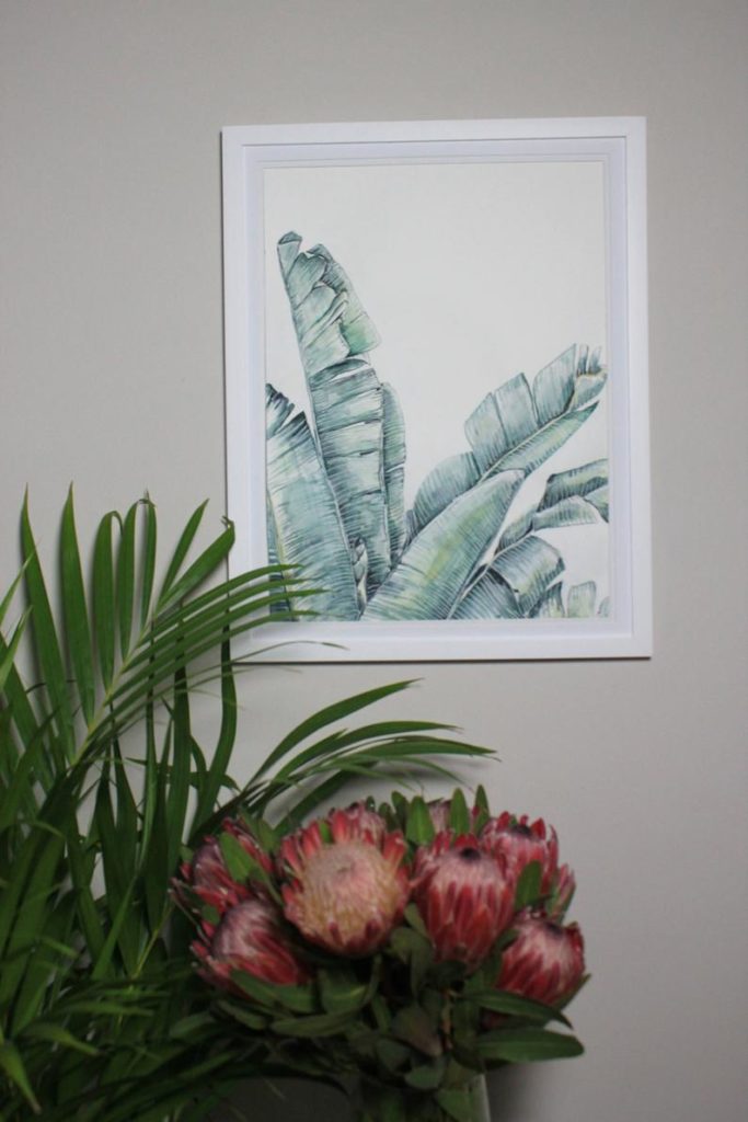 Tropical Loving Palms Print
