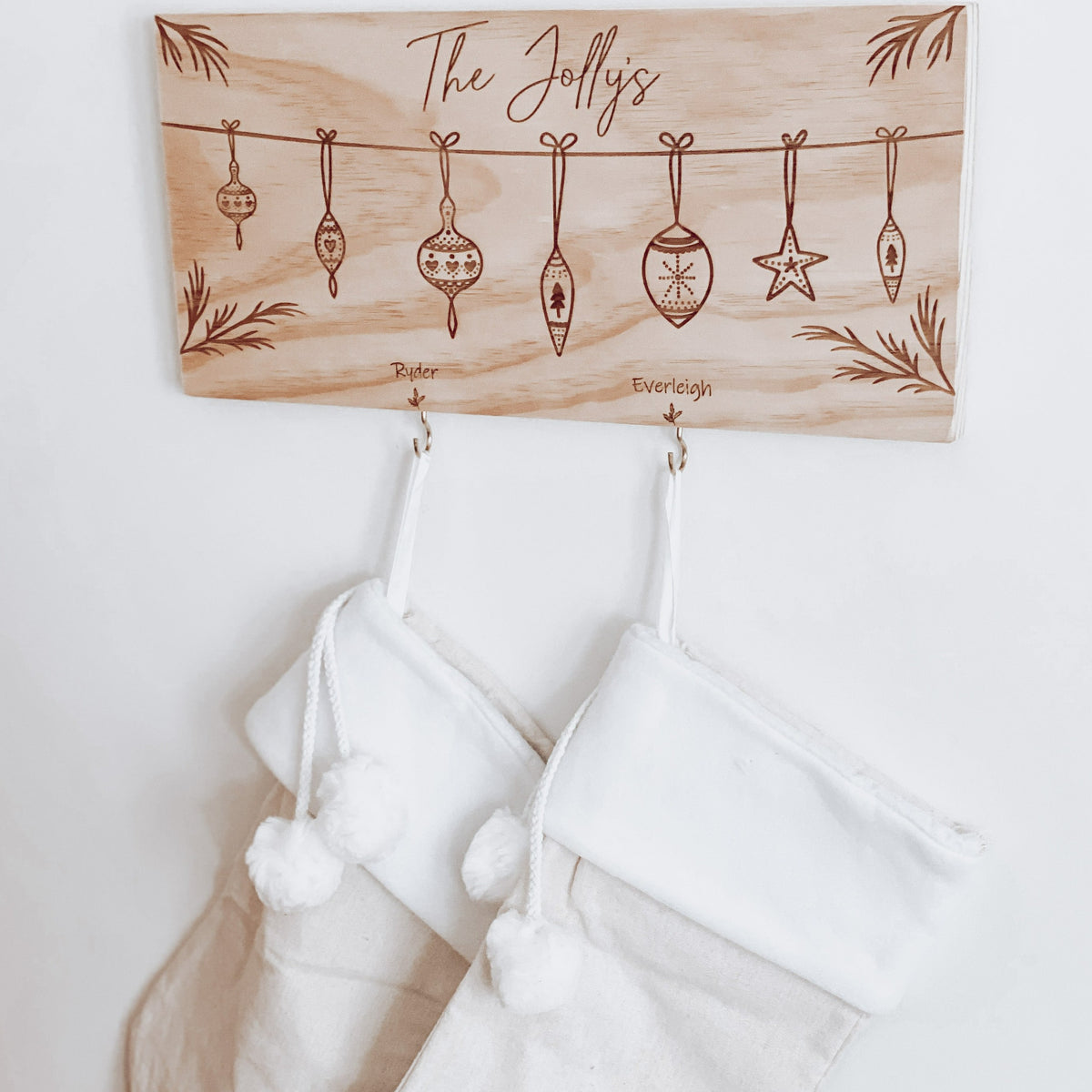 Christmas Stocking wall hanger