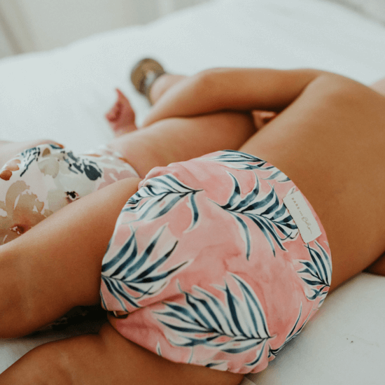 Cloth Nappy - Santorini Palms - Bare &amp; Boho