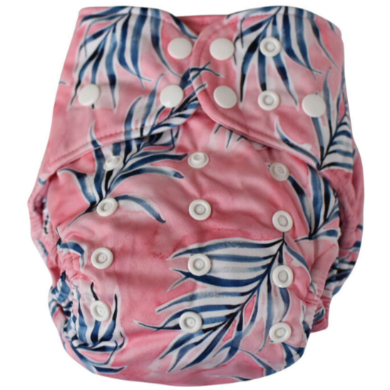 Cloth Nappy - Santorini Palms - Bare &amp; Boho