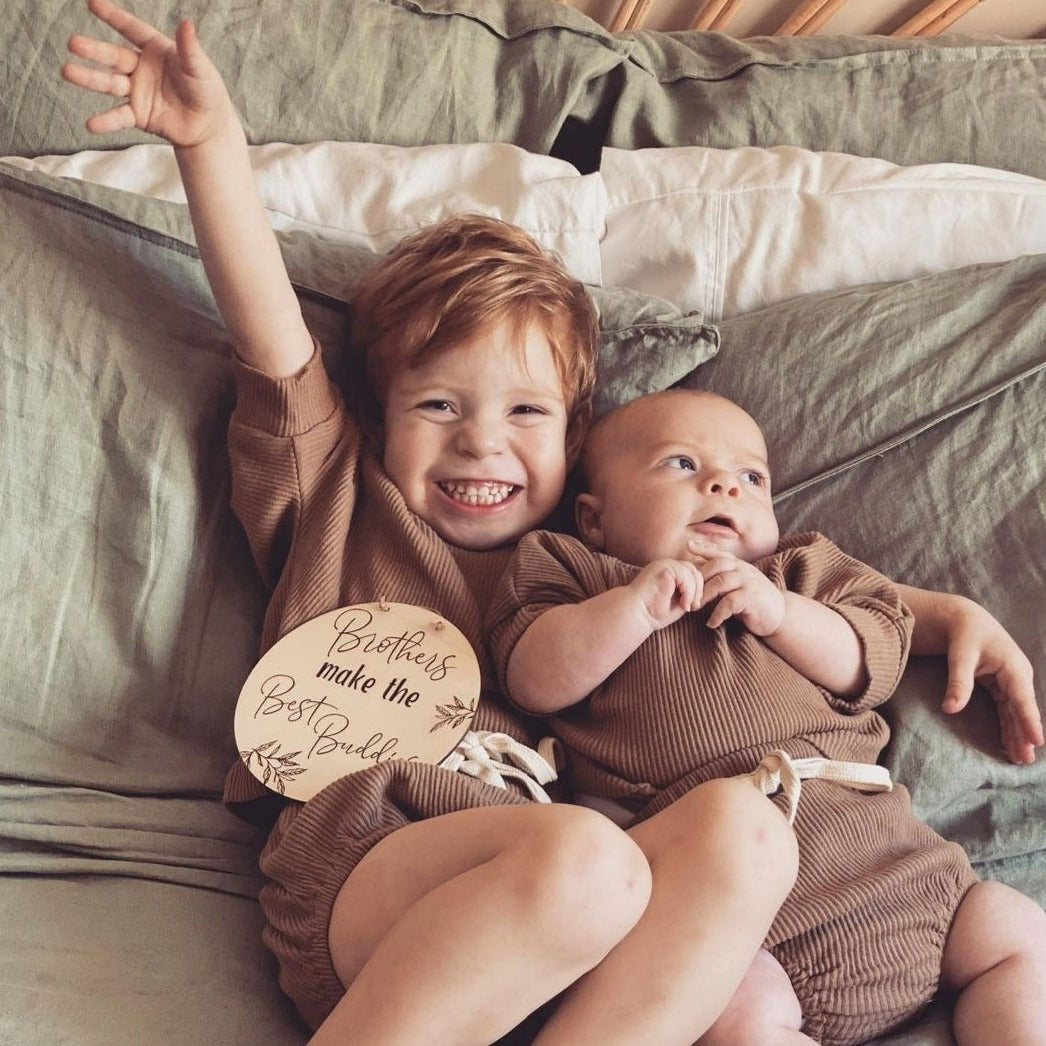 Brothers hanging Plaque