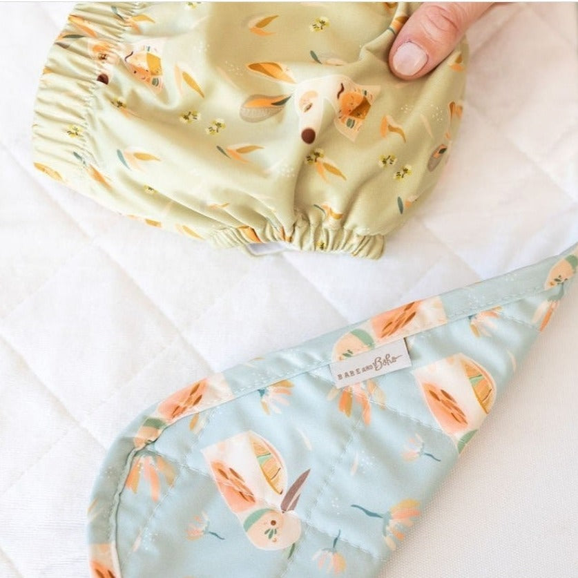 Cloth Nappy - Kangaroo - Bare &amp; Boho