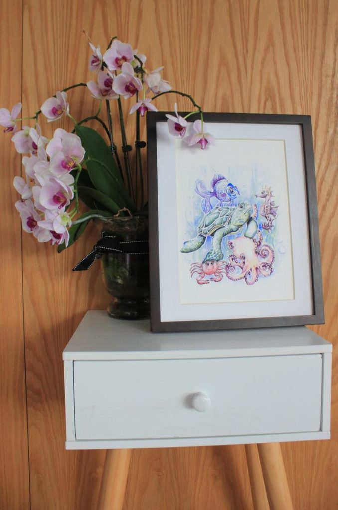 Adorable Sea Babies Print