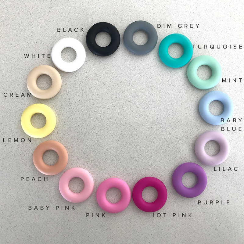Silicone Ring Teether - Custom made