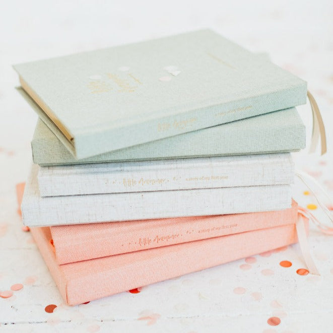 Little Dreamer Baby Journal - Petal