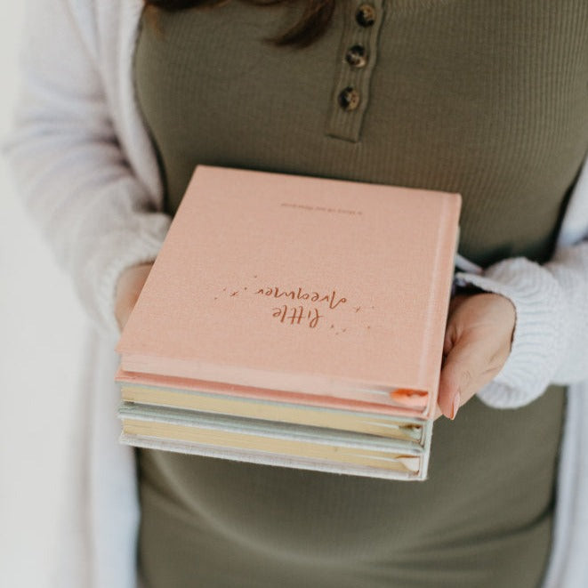 Little Dreamer Baby Journal - Petal
