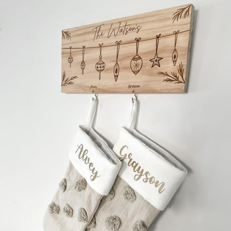 Christmas Stocking wall hanger