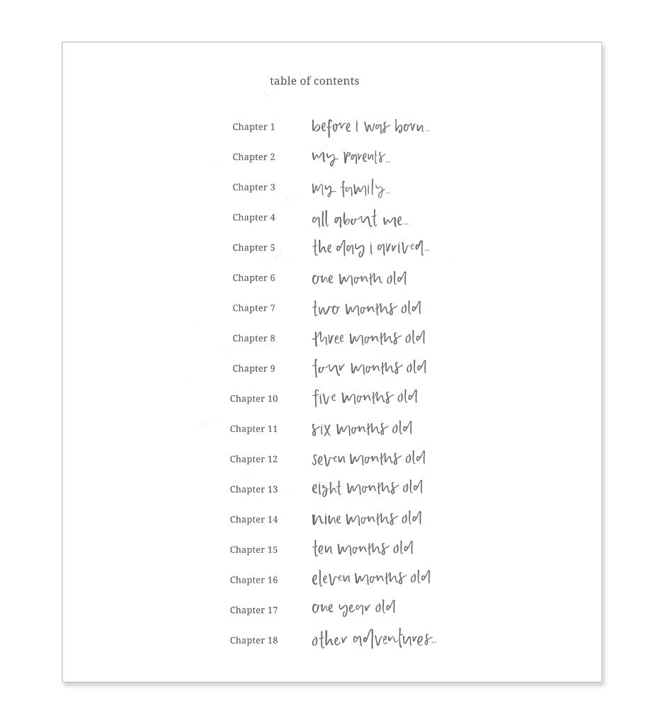 Little Dreamer Baby Journal - Petal