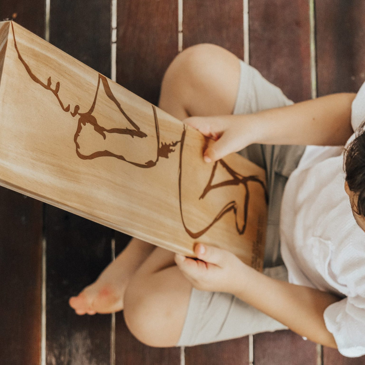 Frankie birth ruler 1:1 scale — shows baby's actual birth length, Honeycomb Living