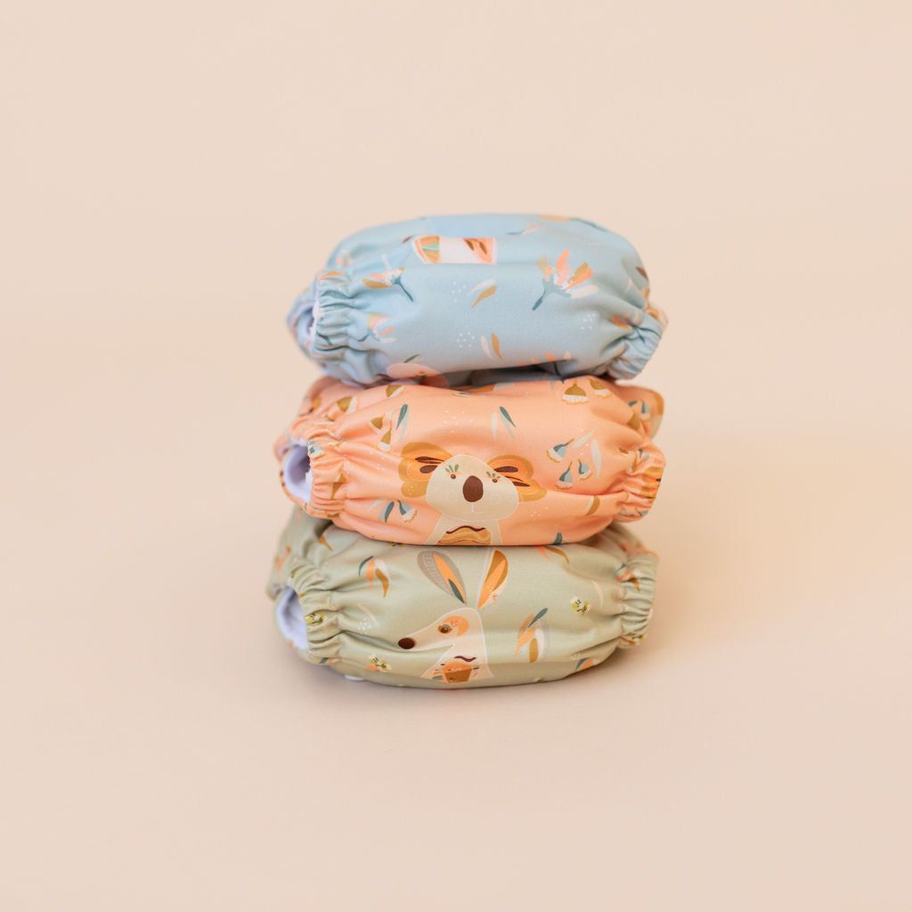 Cloth Nappy - Koala - Bare &amp; Boho