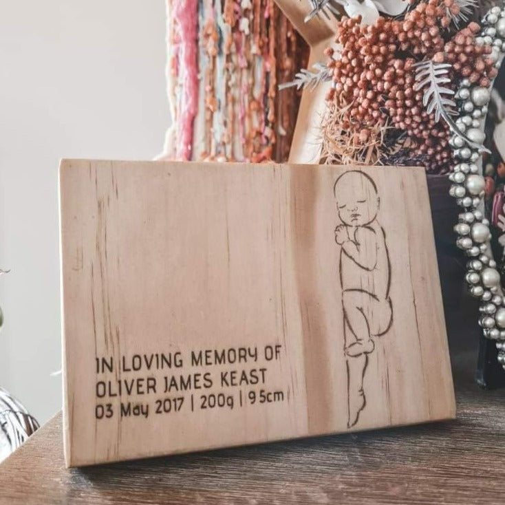 Baby Memorial Plaque